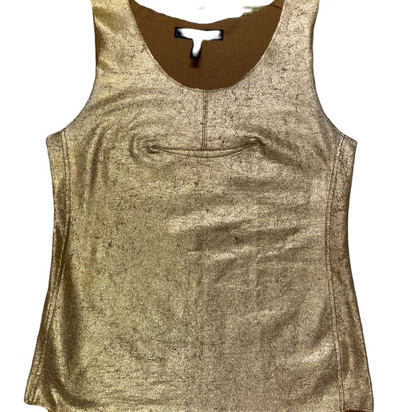 BCBG Gold sleeveless top size s - Picture 4 of 4